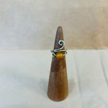 Load image into Gallery viewer, Metal &amp; Stone Spiral Rings
