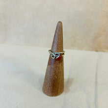 Load image into Gallery viewer, Metal &amp; Stone Spiral Rings
