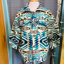 Load image into Gallery viewer, Andes Unisex Geometric Jacket with Buttons

