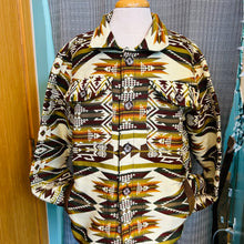 Load image into Gallery viewer, Andes Unisex Geometric Jacket with Buttons
