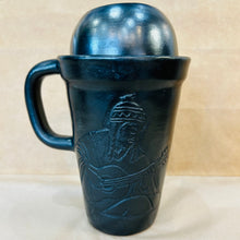 Load image into Gallery viewer, Black Ceramic Travel Mug
