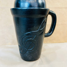 Load image into Gallery viewer, Black Ceramic Travel Mug
