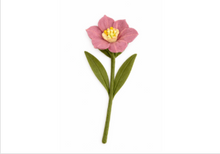 Load image into Gallery viewer, Hand Felted Wool Flowers - Hibiscus
