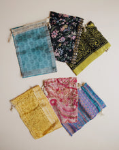 Load image into Gallery viewer, Upcycled Sari Gift Bags - Large
