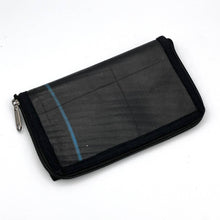 Load image into Gallery viewer, Vegan Recycled Inner Tube Zip-around Wallet
