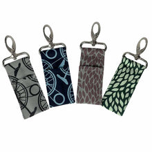 Load image into Gallery viewer, Cotton Canvas Lip Balm Bag - New Spring 2024 Colors! Plum Leaves
