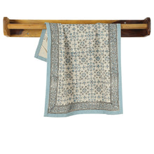 Load image into Gallery viewer, Cotton Kitchen Towel | Hand Block Printed | Lily  | River
