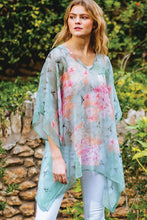 Load image into Gallery viewer, Kumari Cupro Tops: Emerald &amp; Amethyst
