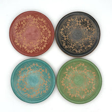 Load image into Gallery viewer, Geometric Kaleidoscope Ceramic Ring Dish (Smaller Center Circle)
