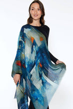 Load image into Gallery viewer, Amiya Fine Wool Shawls: Red Multi Patchwork
