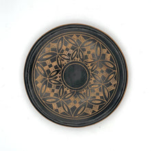 Load image into Gallery viewer, Geometric Kaleidoscope Ceramic Ring Dish (Smaller Center Circle)
