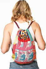 Load image into Gallery viewer, Kantha Patchwork Backpack
