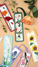 Load image into Gallery viewer, Handmade Quilled Paper Hummingbirds Bookmark
