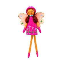 Load image into Gallery viewer, Saffron Fairy Felt Ornament - Butterfly
