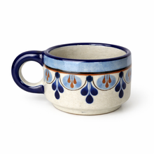 Load image into Gallery viewer, Guatemalan Hand-Painted Ceramic Cortado Cup - Green
