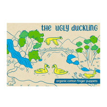 Load image into Gallery viewer, The Ugly Duckling Story Pack of 4 - Organic Cotton Finger Puppets - Storytelling Gift
