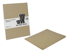 Load image into Gallery viewer, Mr. Ellie Pooh Elephant Dung Paper 8.5 x 11 24-Sheets Pack: Medium Blue
