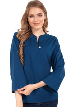 Load image into Gallery viewer, Flax Linen Tunics: Purple / S/M
