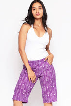 Load image into Gallery viewer, Block Print Cotton Shorts : Navy / S/M
