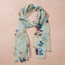 Load image into Gallery viewer, Komal Butterfly Chiffon Scarf
