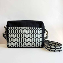 Load image into Gallery viewer, Small Crossbody - Retro Prints - Camera Bag Crossbody : Forest Green
