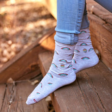 Load image into Gallery viewer, Socks that Save LGBTQ Lives (Radiant Rainbows) - Small
