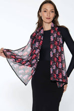 Load image into Gallery viewer, Aloka Scarf - Red Poppies
