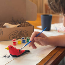 Load image into Gallery viewer, Paint Your Own Backyard Bird Ornament Kit
