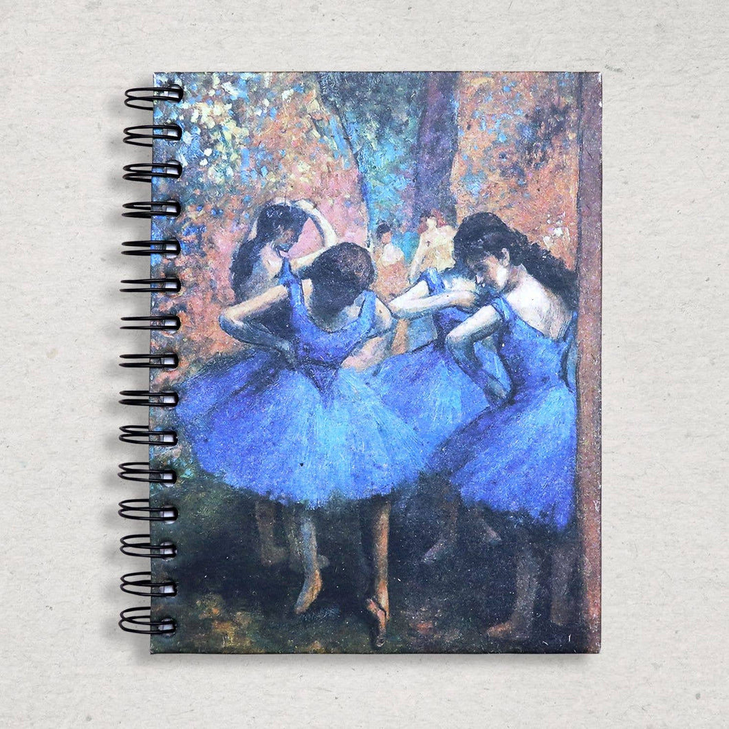 Large Notebook - Blue Dancers