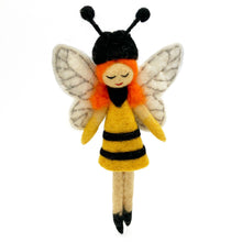 Load image into Gallery viewer, Bumblebee Fairy Ornament: Saffron
