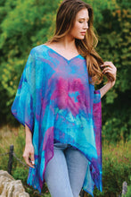 Load image into Gallery viewer, Kumari Cupro Tops: Emerald &amp; Amethyst
