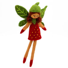 Load image into Gallery viewer, Strawberry Fairy Ornament: Fern
