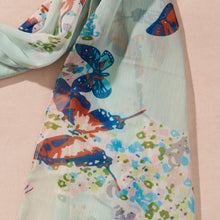 Load image into Gallery viewer, Komal Butterfly Chiffon Scarf
