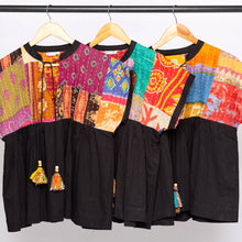 Load image into Gallery viewer, Cotton Kantha Tunic Top
