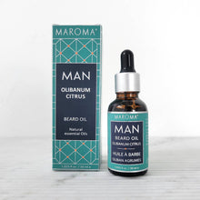 Load image into Gallery viewer, Maroma Man Beard Oil Olibanum Citrus
