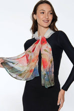 Load image into Gallery viewer, Aloka Scarf - Turquoise &amp; Orchid

