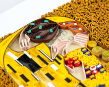 Load image into Gallery viewer, Artist Series - Quilled The Kiss, Klimt Greeting Card
