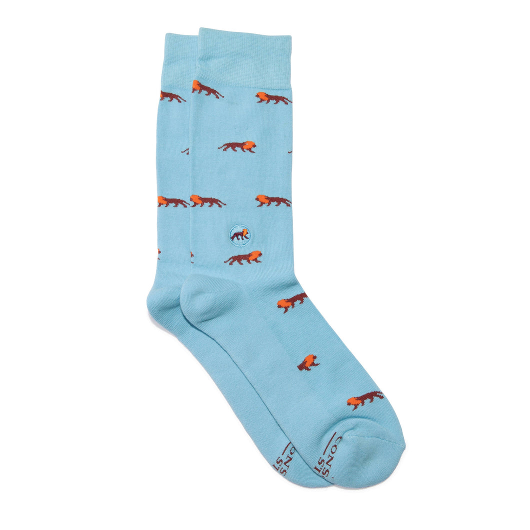Socks that Protect Lions - Small