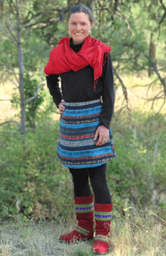 Cotton Skirt: Large