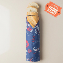 Load image into Gallery viewer, Bees Wrap Beeswax Reusable Bread Wrap - Botanical Print
