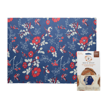 Load image into Gallery viewer, Bees Wrap Beeswax Reusable Bread Wrap - Botanical Print
