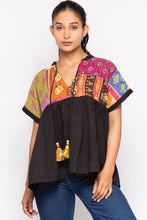 Load image into Gallery viewer, Cotton Kantha Tunic Top
