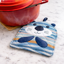 Load image into Gallery viewer, Sea Otter Pot Holder and Trivet
