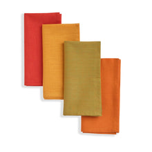 Load image into Gallery viewer, HARVEST Napkin (set of 4), Soft Handwoven Cotton

