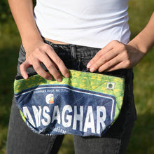 Load image into Gallery viewer, Upcycled Rice Sack Toiletry Bag
