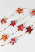 Load image into Gallery viewer, Snowy Star Garland
