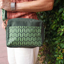 Load image into Gallery viewer, Small Crossbody - Retro Prints - Camera Bag Crossbody : Black
