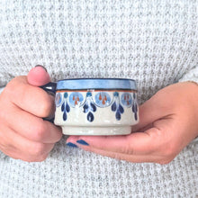 Load image into Gallery viewer, Guatemalan Hand-Painted Ceramic Cortado Cup - Green
