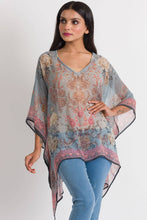 Load image into Gallery viewer, Kumari Cupro Tops: Emerald &amp; Amethyst
