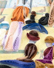 Load image into Gallery viewer, Artist Series - Quilled Sunday Afternoon, Seurat Card
